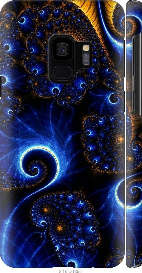 Чехол на Samsung Galaxy S9 White and black 1
