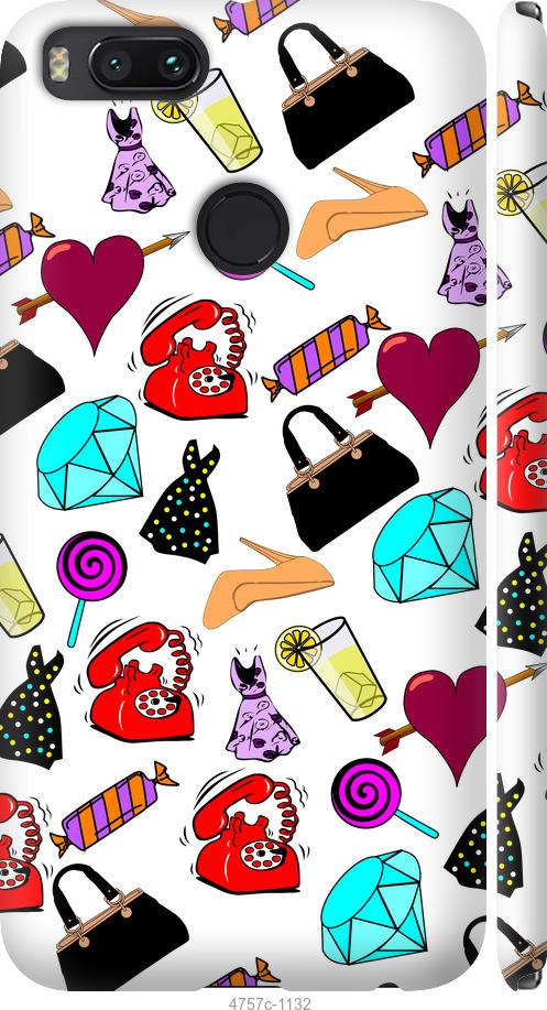 Чехол на Xiaomi Mi A1 stickers