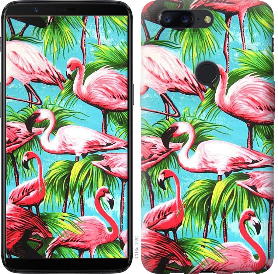 Чехол на OnePlus 5T Tropical background