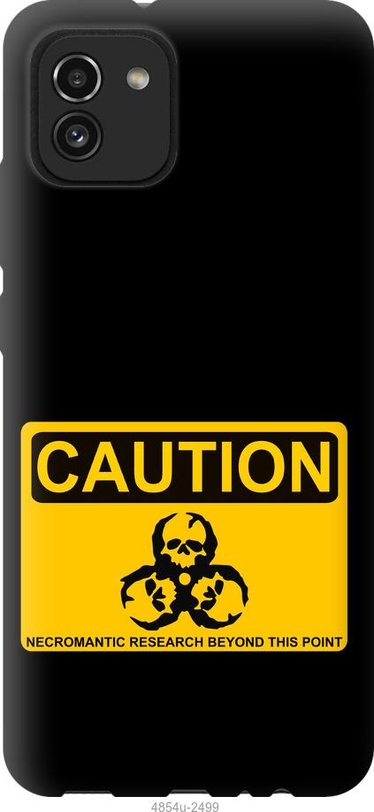 Чохол на Samsung Galaxy A03 A035F biohazard 36