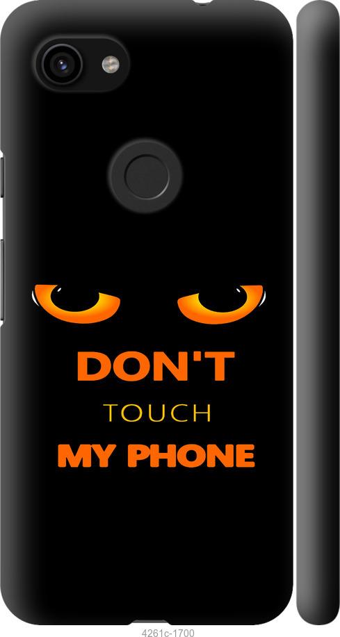 Чехол на Google Pixel 3a Don't touch the phone