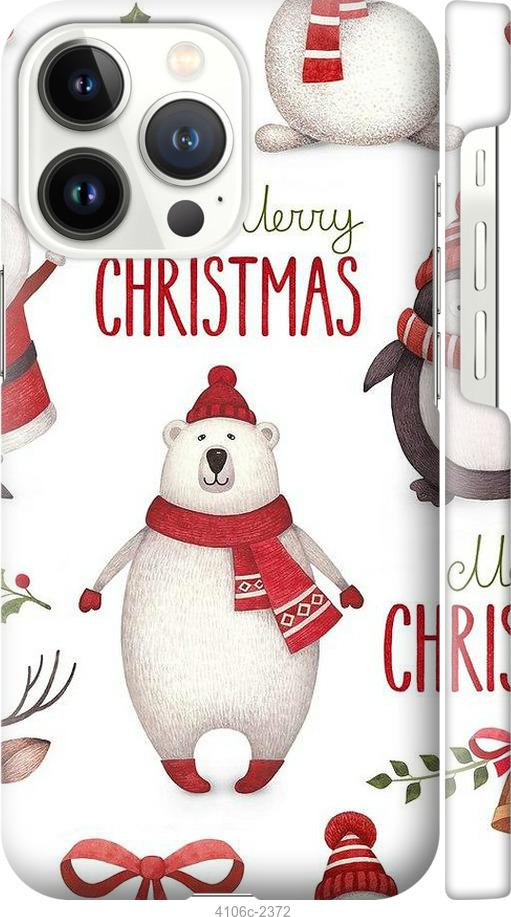 Чехол на iPhone 13 Pro Merry Christmas