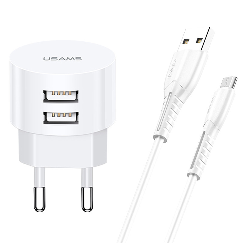 СЗУ USAMS T20 Dual USB Round Travel Charger (EU)+U35 Micro USB cableдля Зарядные устройства Белый (123687)
СЗУ USAMS T20 Dual USB Round Travel Charger (EU)+U35 Micro USB cableдля Зарядные устройства Белый (123687)