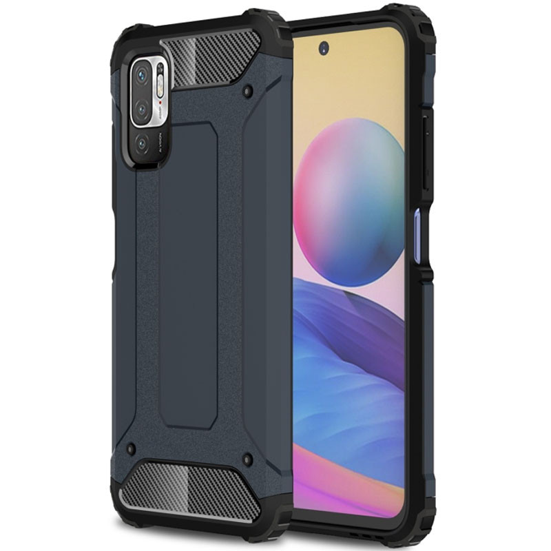 Броньований протиударний TPU+PC чохол Immortal для Xiaomi Redmi Note 10 5G (Сірий / Metal slate)
Броньований протиударний TPU+PC чохол Immortal для Xiaomi Redmi Note 10 5G (Сірий / Metal slate)