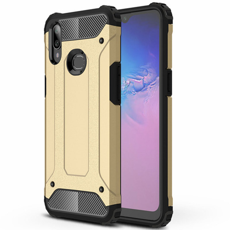 Бронированный противоударный TPU+PC чехол Immortal для Samsung Galaxy A10s Золотой (117935)
Бронированный противоударный TPU+PC чехол Immortal для Samsung Galaxy A10s Золотой (117935)