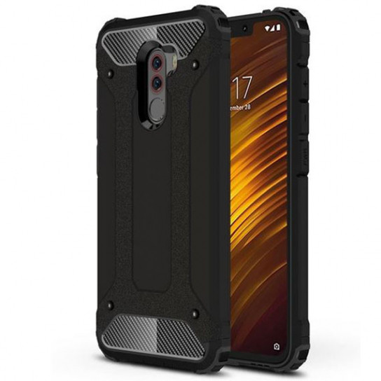 Бронированный противоударный TPU+PC чехол Immortal для Xiaomi Pocophone F1 Черный (89309)
Бронированный противоударный TPU+PC чехол Immortal для Xiaomi Pocophone F1 Черный (89309)