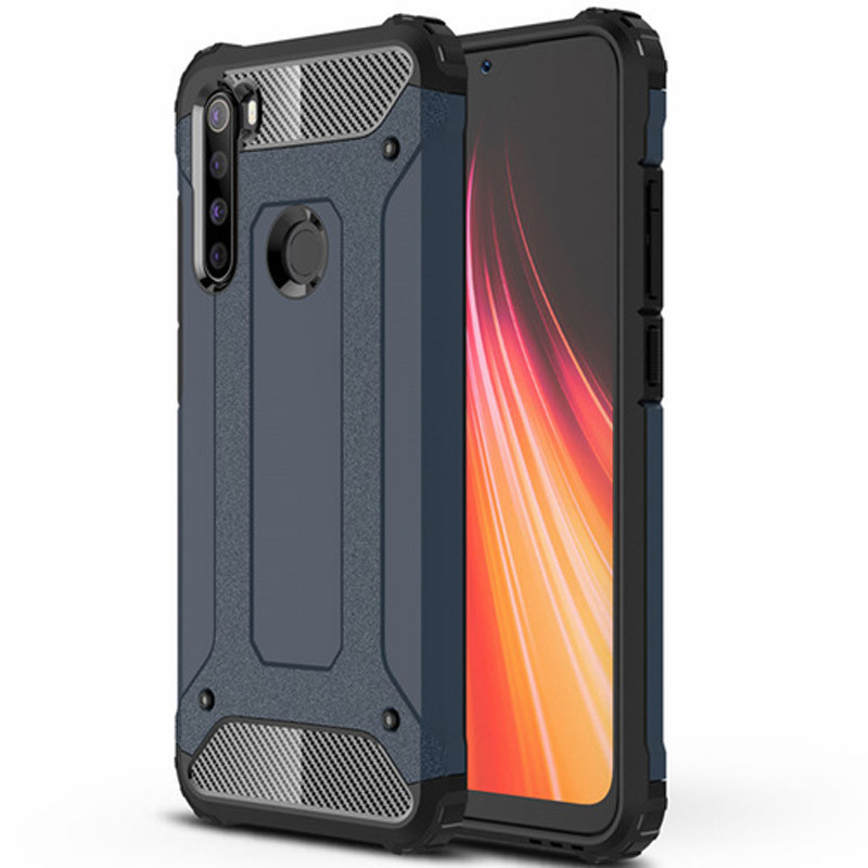 Броньований протиударний TPU+PC чохол Immortal для Xiaomi Redmi Note 8 (Сірий / Metal slate)
Броньований протиударний TPU+PC чохол Immortal для Xiaomi Redmi Note 8 (Сірий / Metal slate)