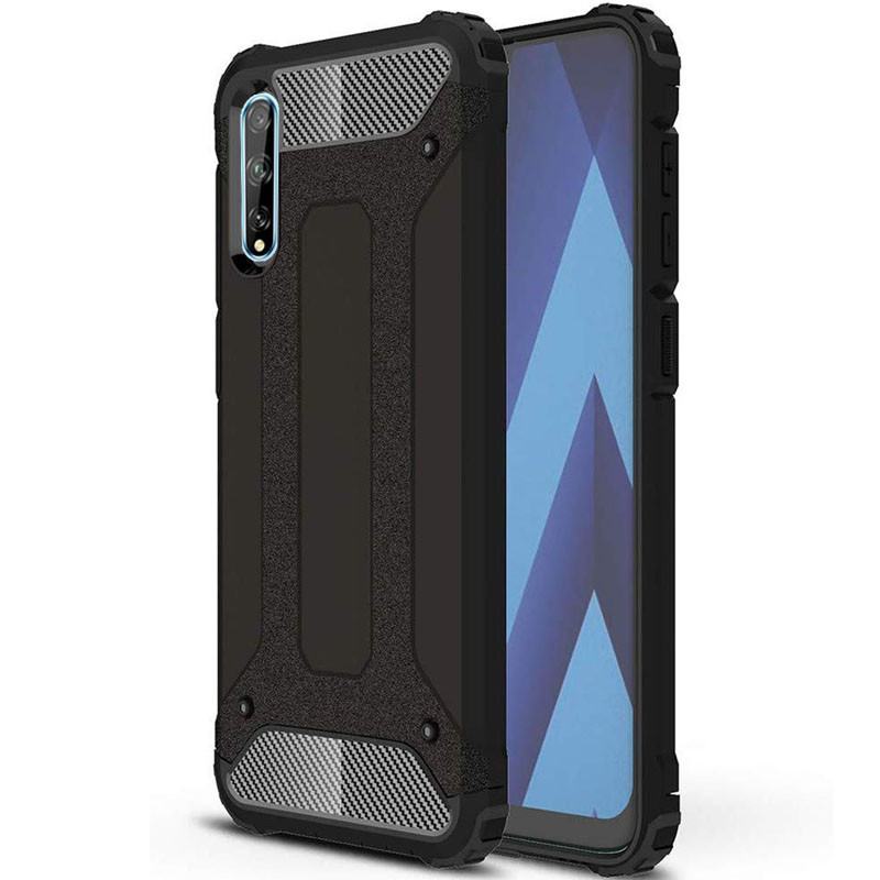 Бронированный противоударный TPU+PC чехол Immortal для Huawei Y8p (2020) / P Smart S Черный (143364)
Бронированный противоударный TPU+PC чехол Immortal для Huawei Y8p (2020) / P Smart S Черный (143364)