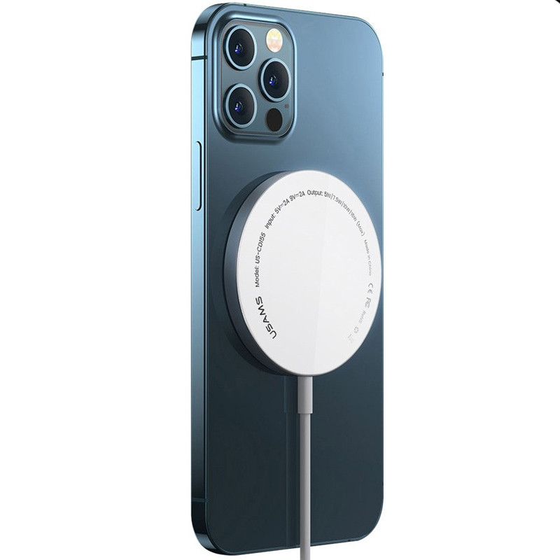 БЗУ Usams US-CD155 for iPhone 12, 15W, Type-C (магнитный)для Зарядные устройства Белый (163870)
БЗУ Usams US-CD155 for iPhone 12, 15W, Type-C (магнитный)для Зарядные устройства Белый (163870)