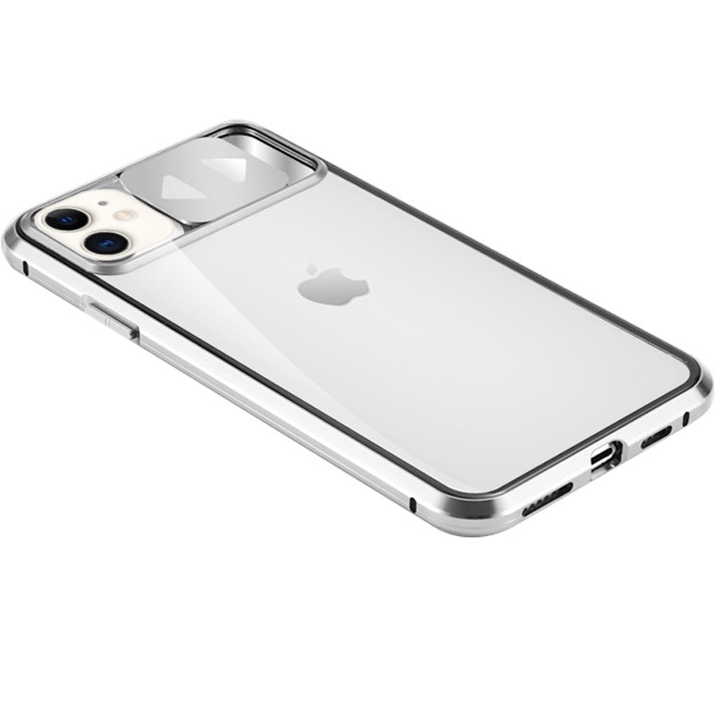 Чехол Camshield 360 Metall+Glass со шторкой для камеры для Apple iPhone 11 (6.1") Серебряный (146912)
Чехол Camshield 360 Metall+Glass со шторкой для камеры для Apple iPhone 11 (6.1") Серебряный (146912)