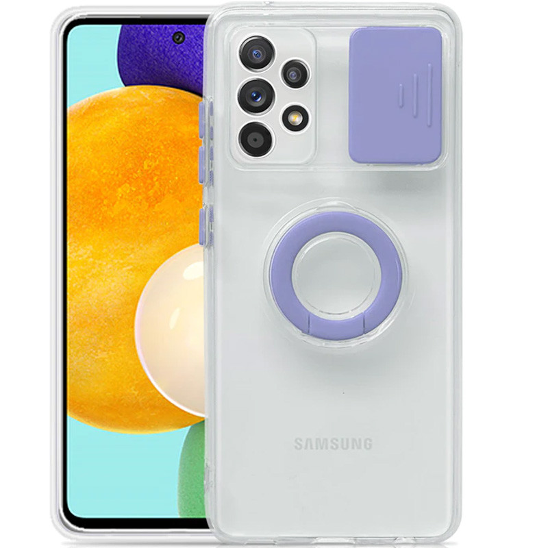 Чехол Camshield ColorRing TPU со шторкой для камеры для Samsung Galaxy A72 4G / A72 5G Сиреневый (182764)
Чехол Camshield ColorRing TPU со шторкой для камеры для Samsung Galaxy A72 4G / A72 5G Сиреневый (182764)