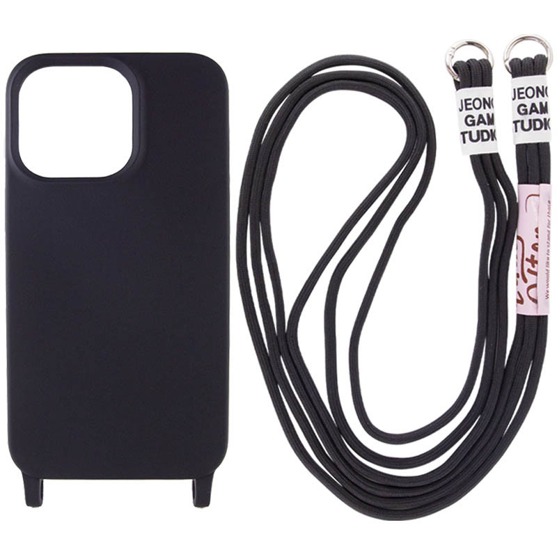 Чехол Cord case c длинным цветным ремешком для Apple iPhone 12 Pro / 12 (6.1") Черный (224847)
Чехол Cord case c длинным цветным ремешком для Apple iPhone 12 Pro / 12 (6.1") Черный (224847)