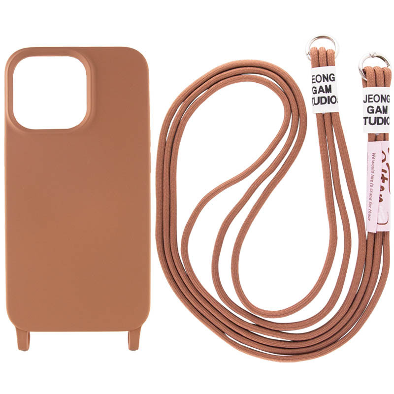 Чехол Cord case c длинным цветным ремешком для Apple iPhone 14 (6.1") Коричневый (224891)
Чехол Cord case c длинным цветным ремешком для Apple iPhone 14 (6.1") Коричневый (224891)