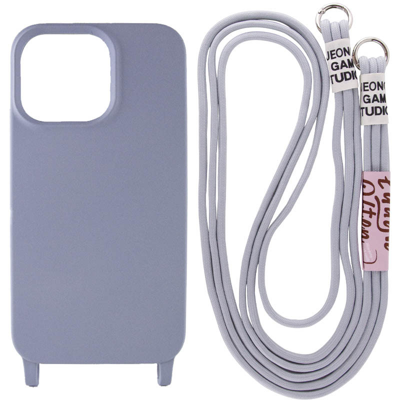 Чохол Cord case з довгим кольоровим ремінцем для Apple iPhone 14 Pro Max (6.7") (Сірий / Stone)
Чохол Cord case з довгим кольоровим ремінцем для Apple iPhone 14 Pro Max (6.7") (Сірий / Stone)