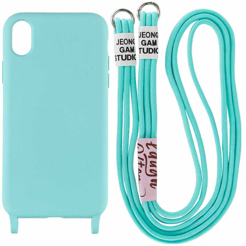 Чехол Cord case c длинным цветным ремешком для Apple iPhone X / XS (5.8") Бирюзовый / Marine Green (224951)
Чехол Cord case c длинным цветным ремешком для Apple iPhone X / XS (5.8") Бирюзовый / Marine Green (224951)