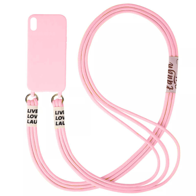 Чехол Cord case c длинным цветным ремешком для Apple iPhone XR (6.1") Розовый / Light pink (224970)
Чехол Cord case c длинным цветным ремешком для Apple iPhone XR (6.1") Розовый / Light pink (224970)