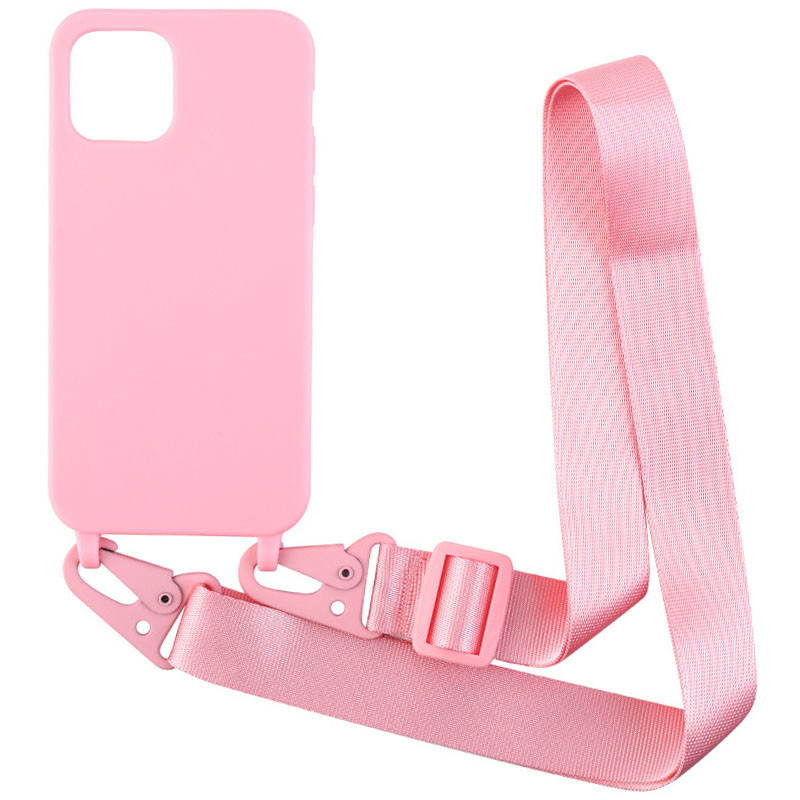 Чохол Crossbody з довгим кольоровим ремінцем для Apple iPhone 14 Pro Max (6.7") (Рожевий)
Чохол Crossbody з довгим кольоровим ремінцем для Apple iPhone 14 Pro Max (6.7") (Рожевий)
