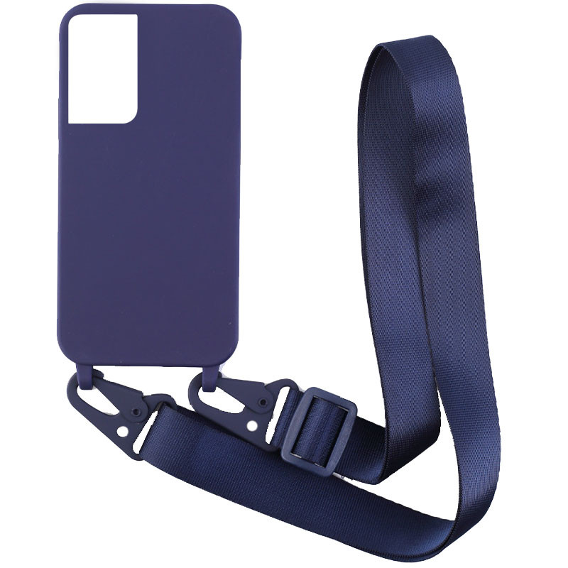 Чехол Crossbody с длинным цветным ремешком для Samsung Galaxy S21 Ultra Синий (192808)
Чехол Crossbody с длинным цветным ремешком для Samsung Galaxy S21 Ultra Синий (192808)