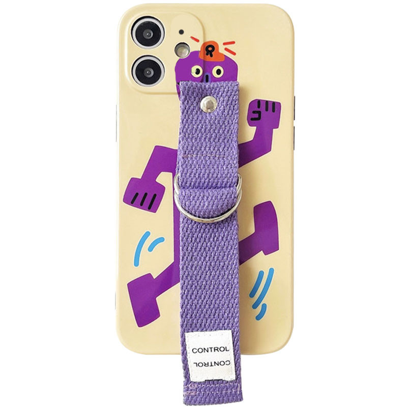 Чохол Funny Holder з кольоровим ремінцем для Apple iPhone 11 (6.1") (Жовтий / фіолетовий)
Чохол Funny Holder з кольоровим ремінцем для Apple iPhone 11 (6.1") (Жовтий / фіолетовий)