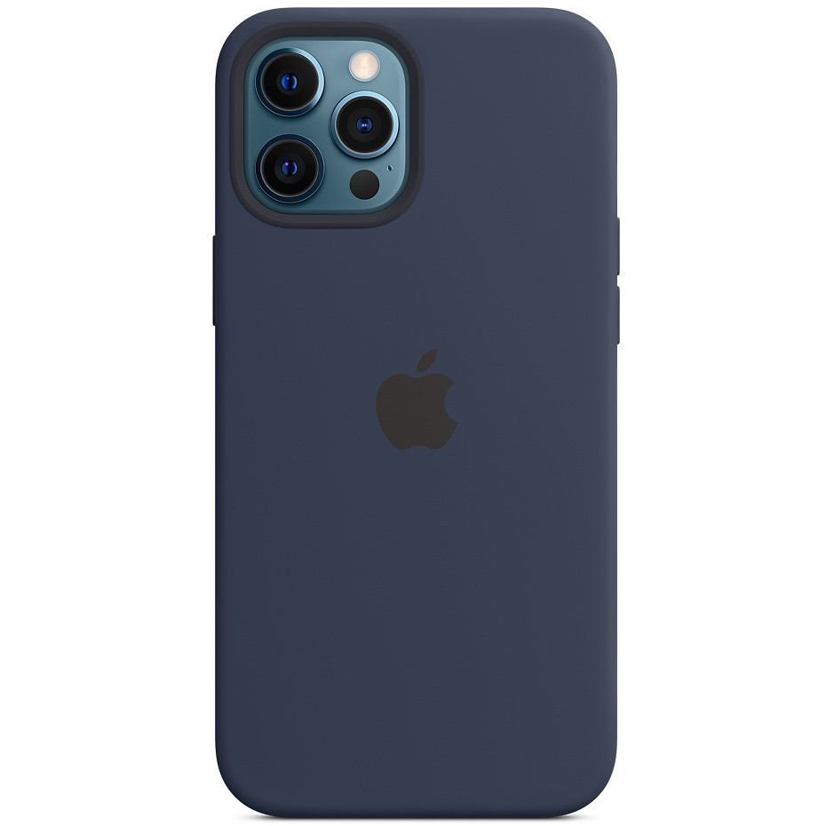 Чехол Silicone case (AAA) full with Magsafe для Apple iPhone 12 Pro Max (6.7") Синий / Deep navy (165066)
Чехол Silicone case (AAA) full with Magsafe для Apple iPhone 12 Pro Max (6.7") Синий / Deep navy (165066)
