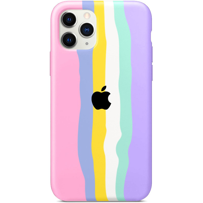 Чохол Silicone case Full Rainbow для Apple iPhone 11 Pro Max (6.5") (Рожевий / бузковий)
Чохол Silicone case Full Rainbow для Apple iPhone 11 Pro Max (6.5") (Рожевий / бузковий)