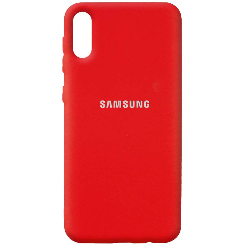 Чехол Silicone Cover Full Protective (AA) для Samsung Galaxy A02 Красный / Red (174595)
Чехол Silicone Cover Full Protective (AA) для Samsung Galaxy A02 Красный / Red (174595)