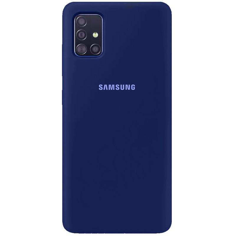 Чохол Silicone Cover Full Protective (AA) для Samsung Galaxy A71 (Темно-синій / Midnight blue)
Чохол Silicone Cover Full Protective (AA) для Samsung Galaxy A71 (Темно-синій / Midnight blue)