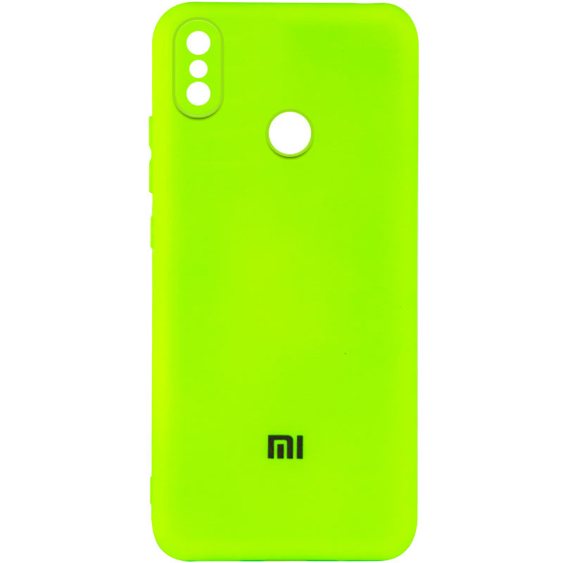 Чехол Silicone Cover My Color Full Camera (A) для Xiaomi Redmi Note 5 Pro / Note 5 (AI Dual Camera) Салатовый / Neon green (193542)
Чехол Silicone Cover My Color Full Camera (A) для Xiaomi Redmi Note 5 Pro / Note 5 (AI Dual Camera) Салатовый / Neon green (193542)