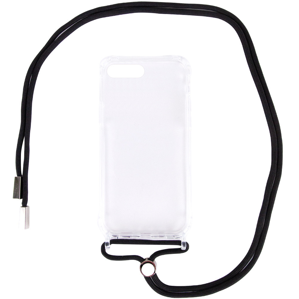 Чехол TPU Crossbody Transparent для Apple iPhone 7 plus / 8 plus (5.5") Черный (160096)
Чехол TPU Crossbody Transparent для Apple iPhone 7 plus / 8 plus (5.5") Черный (160096)