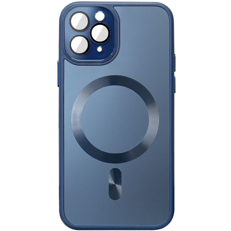 Чехол TPU+Glass Sapphire Midnight with MagSafe для Apple iPhone 11 Pro Max (6.5") Синий / Deep navy (257057)
Чехол TPU+Glass Sapphire Midnight with MagSafe для Apple iPhone 11 Pro Max (6.5") Синий / Deep navy (257057)