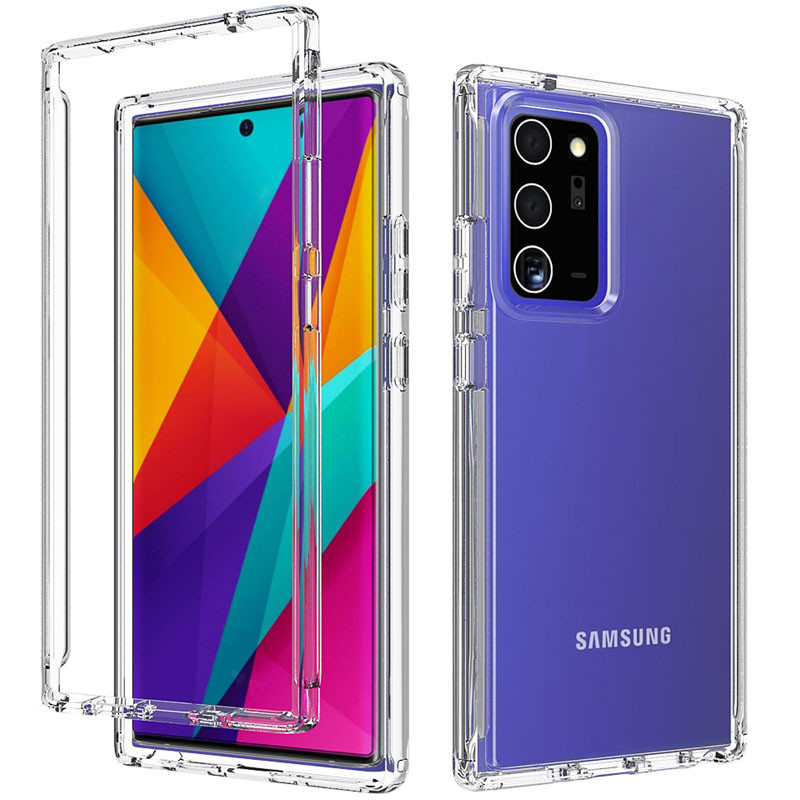 Чехол TPU+PC Full Body с защитой 360 для Samsung Galaxy Note 20 Ultra Прозрачный (147828)
Чехол TPU+PC Full Body с защитой 360 для Samsung Galaxy Note 20 Ultra Прозрачный (147828)