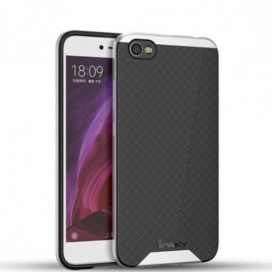 Чехол iPaky TPU+PC для Xiaomi Redmi Note 5A / Redmi Y1 Lite Черный / Серебряный (69058)
Чехол iPaky TPU+PC для Xiaomi Redmi Note 5A / Redmi Y1 Lite Черный / Серебряный (69058)