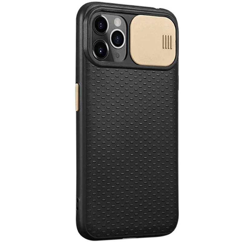 Чехол Camshield Black TPU со шторкой защищающей камеру для Apple iPhone 11 Pro (5.8") Черный / Золотой (134142)
Чехол Camshield Black TPU со шторкой защищающей камеру для Apple iPhone 11 Pro (5.8") Черный / Золотой (134142)