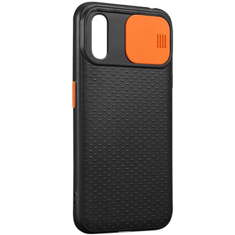 Чехол Camshield Black TPU со шторкой защищающей камеру для Apple iPhone X / XS (5.8") Черный / Оранжевый (134117)
Чехол Camshield Black TPU со шторкой защищающей камеру для Apple iPhone X / XS (5.8") Черный / Оранжевый (134117)