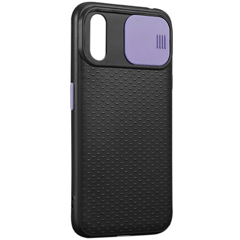 Чехол Camshield Black TPU со шторкой защищающей камеру для Apple iPhone X / XS (5.8") Черный / Сиреневый (134119)
Чехол Camshield Black TPU со шторкой защищающей камеру для Apple iPhone X / XS (5.8") Черный / Сиреневый (134119)