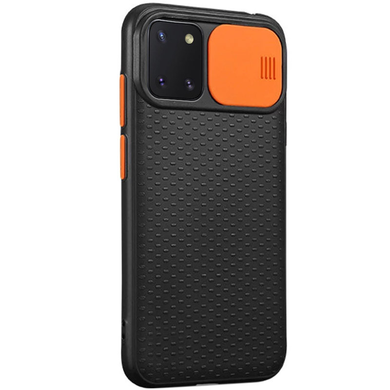 Чохол Camshield Black TPU зі шторкою яка захищає камеру для для Samsung Galaxy Note 10 Lite (A81) (Чорний / помаранчевий)
Чохол Camshield Black TPU зі шторкою яка захищає камеру для для Samsung Galaxy Note 10 Lite (A81) (Чорний / помаранчевий)