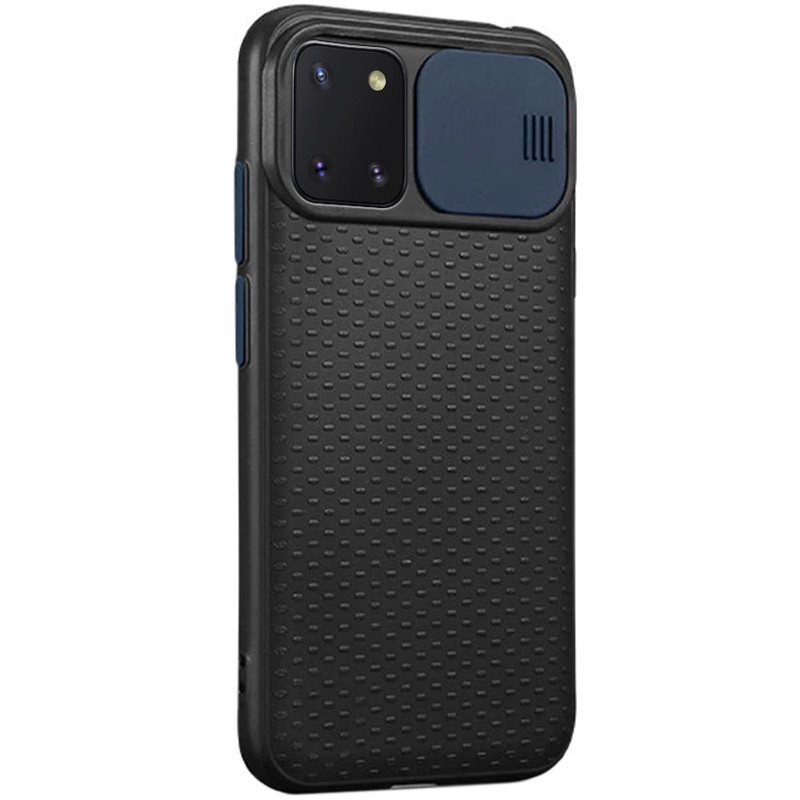 Чехол Camshield Black TPU со шторкой защищающей камеру для Samsung Galaxy Note 10 Lite (A81) Черный / Синий (134226)
Чехол Camshield Black TPU со шторкой защищающей камеру для Samsung Galaxy Note 10 Lite (A81) Черный / Синий (134226)