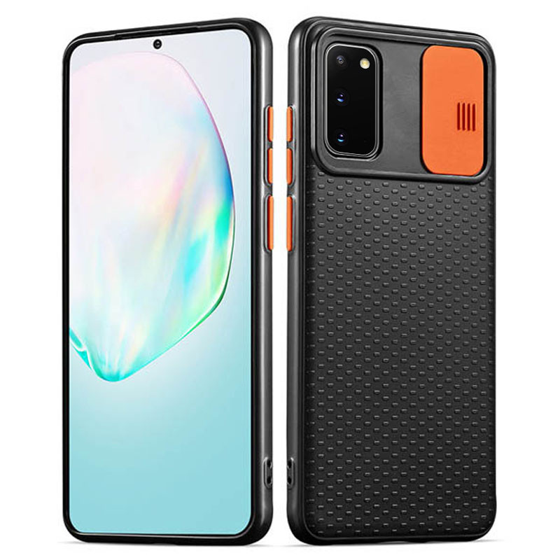 Чехол Camshield Black TPU со шторкой защищающей камеру для Samsung Galaxy S20 Черный / Оранжевый (134180)
Чехол Camshield Black TPU со шторкой защищающей камеру для Samsung Galaxy S20 Черный / Оранжевый (134180)