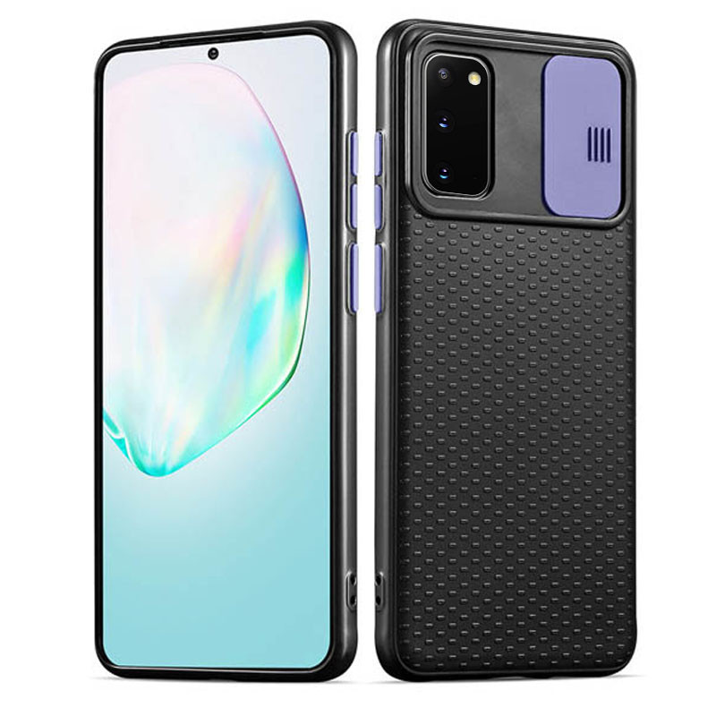 Чохол Camshield Black TPU зі шторкою яка захищає камеру для Samsung Galaxy S20 (Чорний / бузковий)
Чохол Camshield Black TPU зі шторкою яка захищає камеру для Samsung Galaxy S20 (Чорний / бузковий)