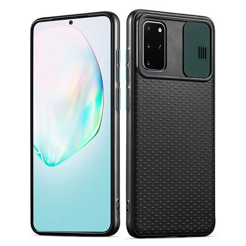 Чехол Camshield Black TPU со шторкой защищающей камеру для Samsung Galaxy S20+ Черный / Темно-зеленый (134192)
Чехол Camshield Black TPU со шторкой защищающей камеру для Samsung Galaxy S20+ Черный / Темно-зеленый (134192)