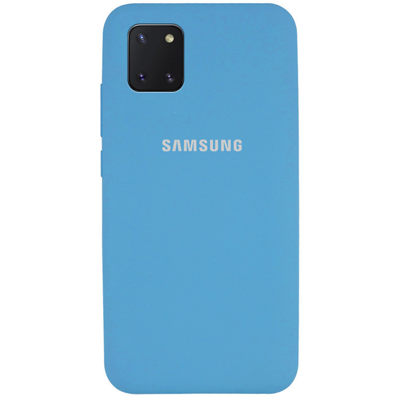 Чехол Silicone Cover Full Protective (AA) для Samsung Galaxy Note 10 Lite (A81) Голубой / Light Blue (138803)
Чехол Silicone Cover Full Protective (AA) для Samsung Galaxy Note 10 Lite (A81) Голубой / Light Blue (138803)