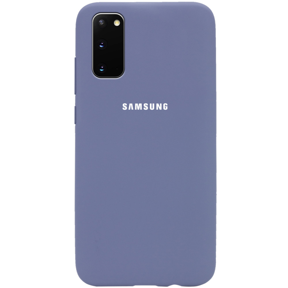 Чохол Silicone Cover Full Protective (AA) для Samsung Galaxy S20 (Сірий / Lavender Gray)
Чохол Silicone Cover Full Protective (AA) для Samsung Galaxy S20 (Сірий / Lavender Gray)