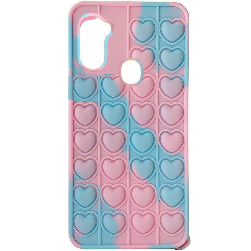 Cиликоновый 3D чехол-антистресс Pop it Heart для Samsung Galaxy A11 / M11 Blue / Pink (192898)
Cиликоновый 3D чехол-антистресс Pop it Heart для Samsung Galaxy A11 / M11 Blue / Pink (192898)