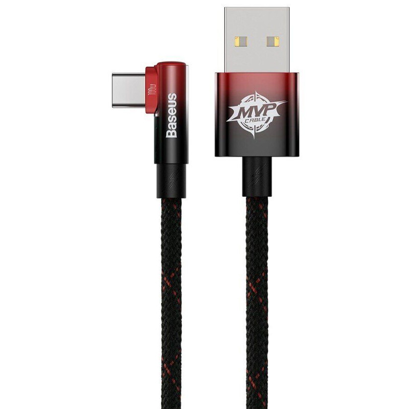 Дата кабель Baseus MVP 2 Elbow-shaped USB to Type-C 100W (2m) (CAVP000520) (Black / Red)
Дата кабель Baseus MVP 2 Elbow-shaped USB to Type-C 100W (2m) (CAVP000520) (Black / Red)