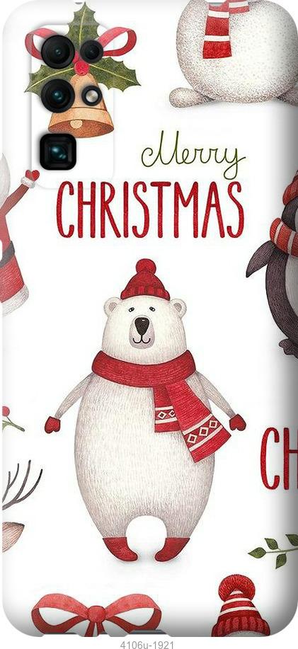 Чехол на Huawei Honor 30 Merry Christmas