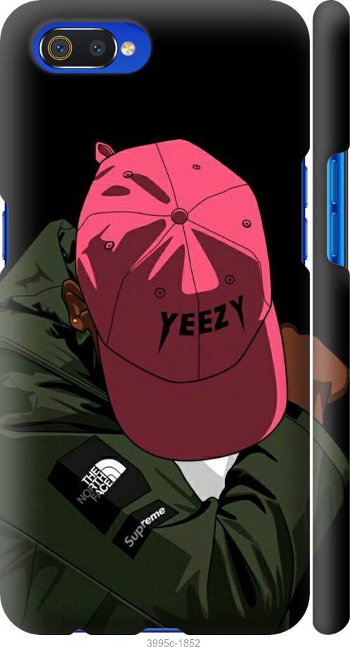 Чехол на Realme C2 logo de yeezy