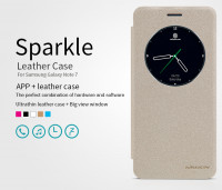 Кожаный чехол (книжка) Nillkin Sparkle Series для Samsung Galaxy Note Fan Edition (N935)
Кожаный чехол (книжка) Nillkin Sparkle Series для Samsung Galaxy Note Fan Edition (N935)
