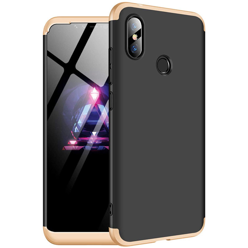 Пластиковая накладка GKK LikGus 360 градусов (opp) для Xiaomi Redmi Note 5 Pro / Note 5 (DC) Черный / Золотой (129579)
Пластиковая накладка GKK LikGus 360 градусов (opp) для Xiaomi Redmi Note 5 Pro / Note 5 (DC) Черный / Золотой (129579)