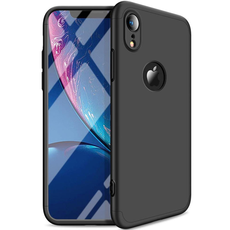 Пластикова накладка GKK LikGus 360 градусів (opp) з лого для Apple iPhone XR (6.1") (Чорний)
Пластикова накладка GKK LikGus 360 градусів (opp) з лого для Apple iPhone XR (6.1") (Чорний)