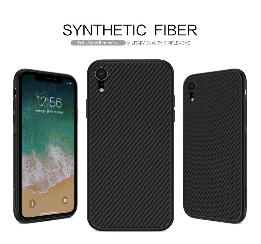 Карбоновая накладка Nillkin Synthetic Fiber series для Apple iPhone XR (6.1") Черный (89432)
Карбоновая накладка Nillkin Synthetic Fiber series для Apple iPhone XR (6.1") Черный (89432)